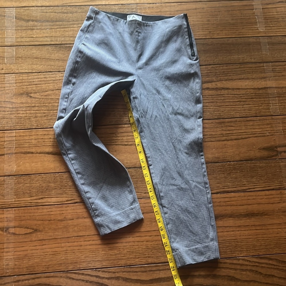 Everlane The Kick Crop Work Pant In Check Size 8 — image 7 of 8